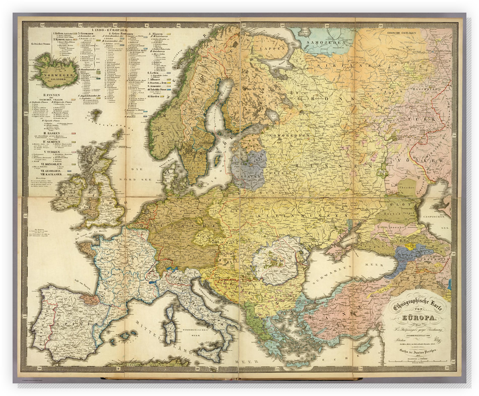 Русское единство на европейских этнографических картах Map-1s