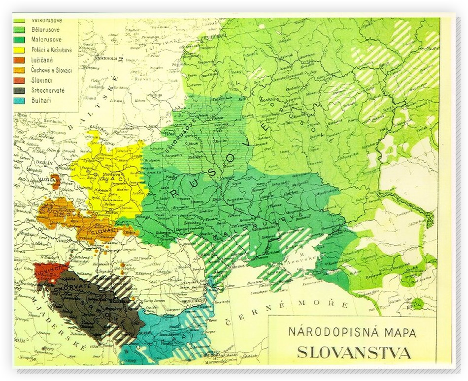 Русское единство на европейских этнографических картах Map-8s