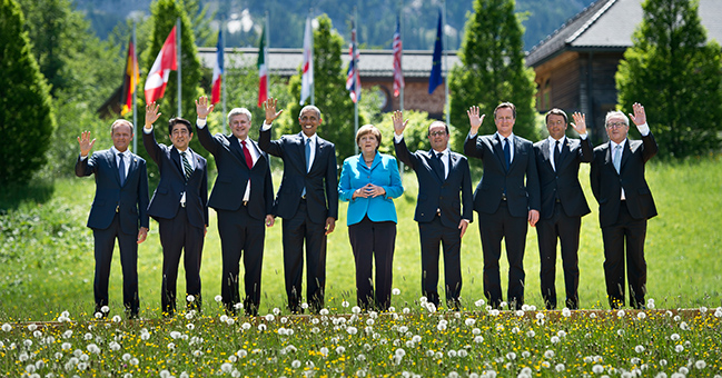 G7 - Familienfoto