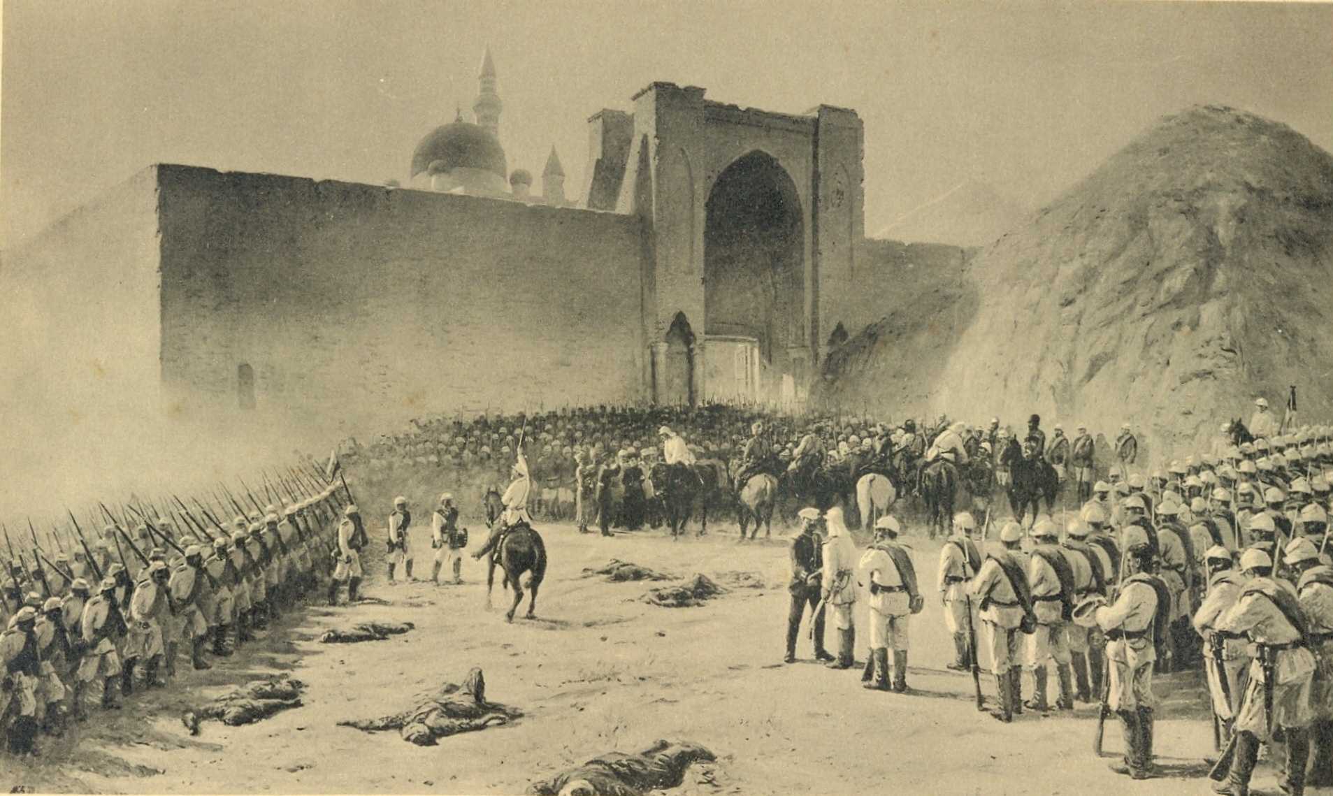 The_end_of_the_siege_of_Bayezid_June_28,_1877