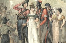 Вот что писал А. Я. Миркович: «На лейб-казаков женщины смотрели с любопытством, но сначала издали. Они боялись их, полагая, что мы северные варвары, а казаки совершенно дикие, с пленных сдирают кожу. Однако удостоверившись, что они ничуть не звери, а напротив, кротки и обходительны, они стали поближе их рассматривать и, видимо, любовались красотою и костюмами наших донских молодцов».