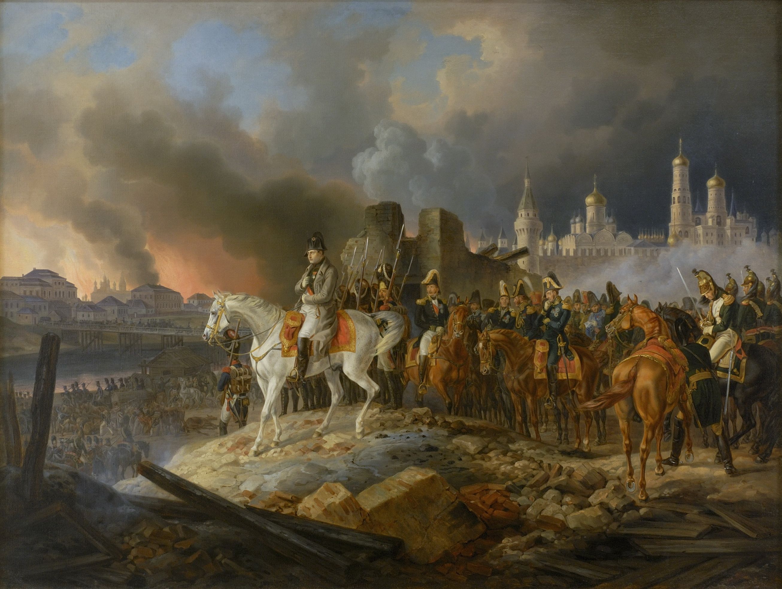 Русский календарь: 19 октября 1812 года. Наполеон покидает Москву — Спутник  и Погром